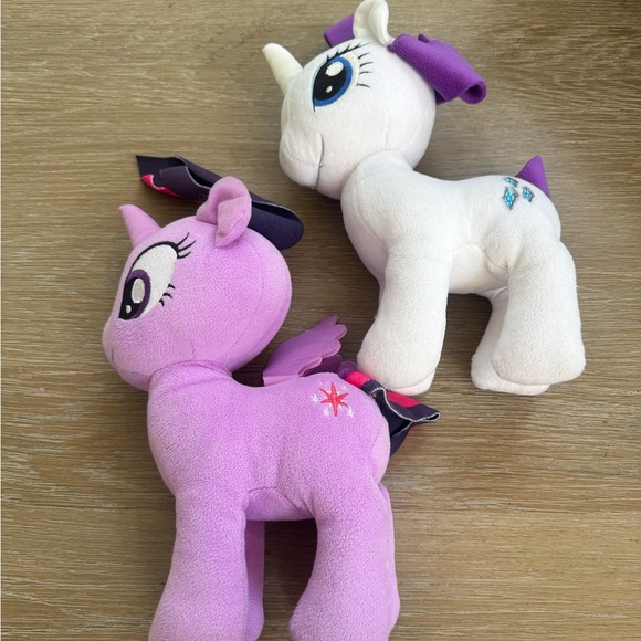 My Little Pony Sparkles & Twilight 10 inch plush toys stuffed animals - Picture 1 of 5